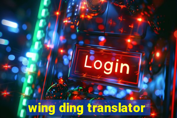 wing ding translator